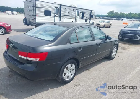2007 Hyundai Sonata Gls из США, поврежденный, VIN 5NPET46C87H286988